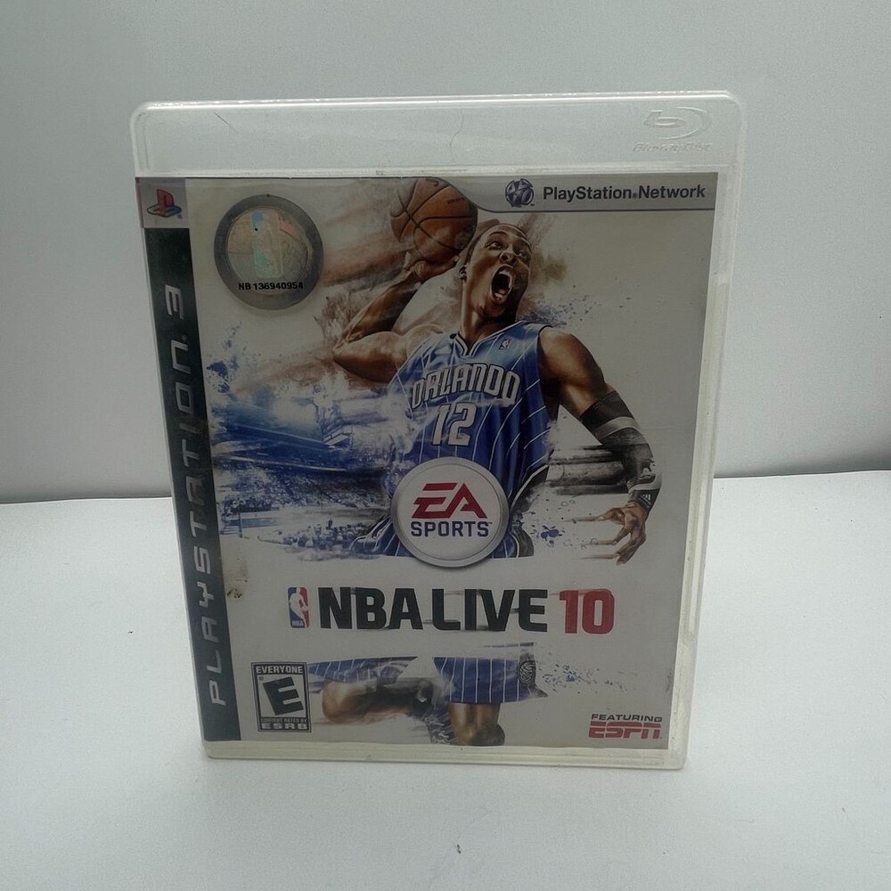 NBA Live 10 PS3 EA Sports (Sony PlayStation 3, 2009) No Manual
